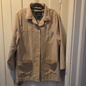 Coaco Women's Utility Jacket in Tan